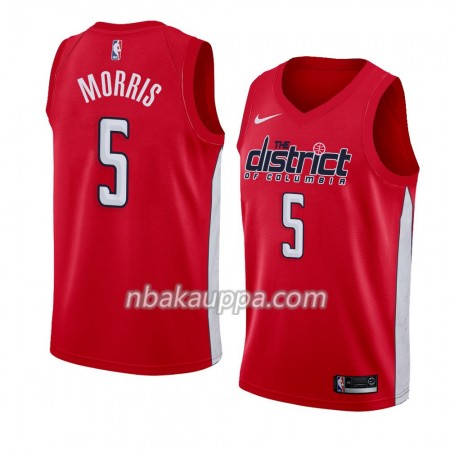 Washington Wizards Markieff Morris 5 2018-19 Nike Punainen Pelipaidat Swingman - Miesten